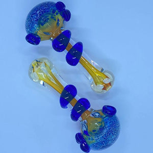 4" Frit Head Fumed Marble Body