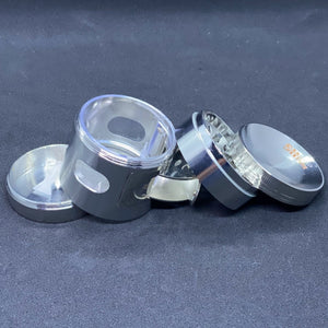 Premium 4 Part Grinder with Side Opening