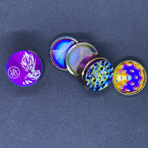 Small Anodized Dragon Fighter 4 Part Grinder