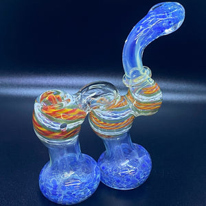 Color Line Art Double Chamber Bubbler