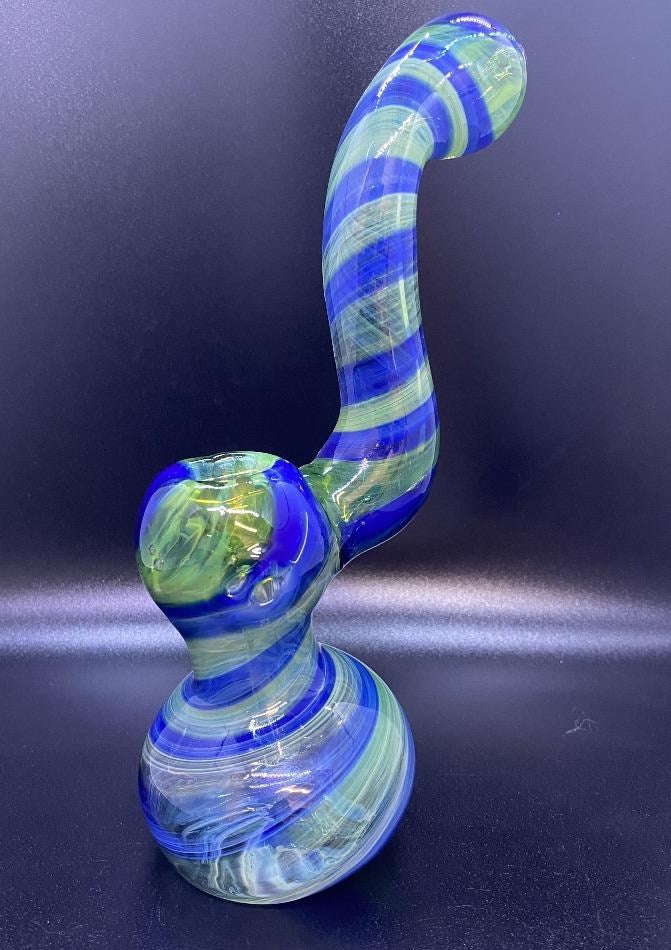 8" Large Spiral Color Bubbler