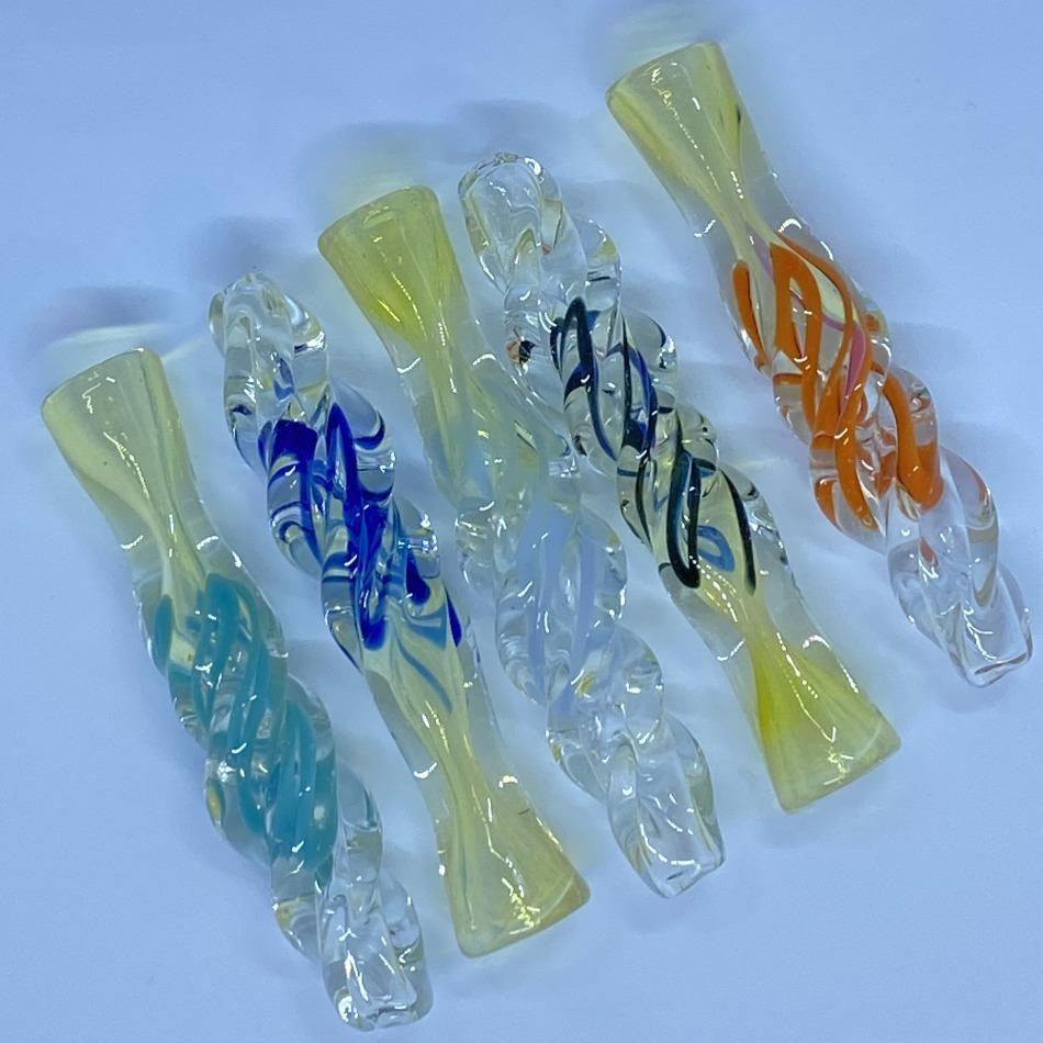 3" Twist Belly Color Line Chillums