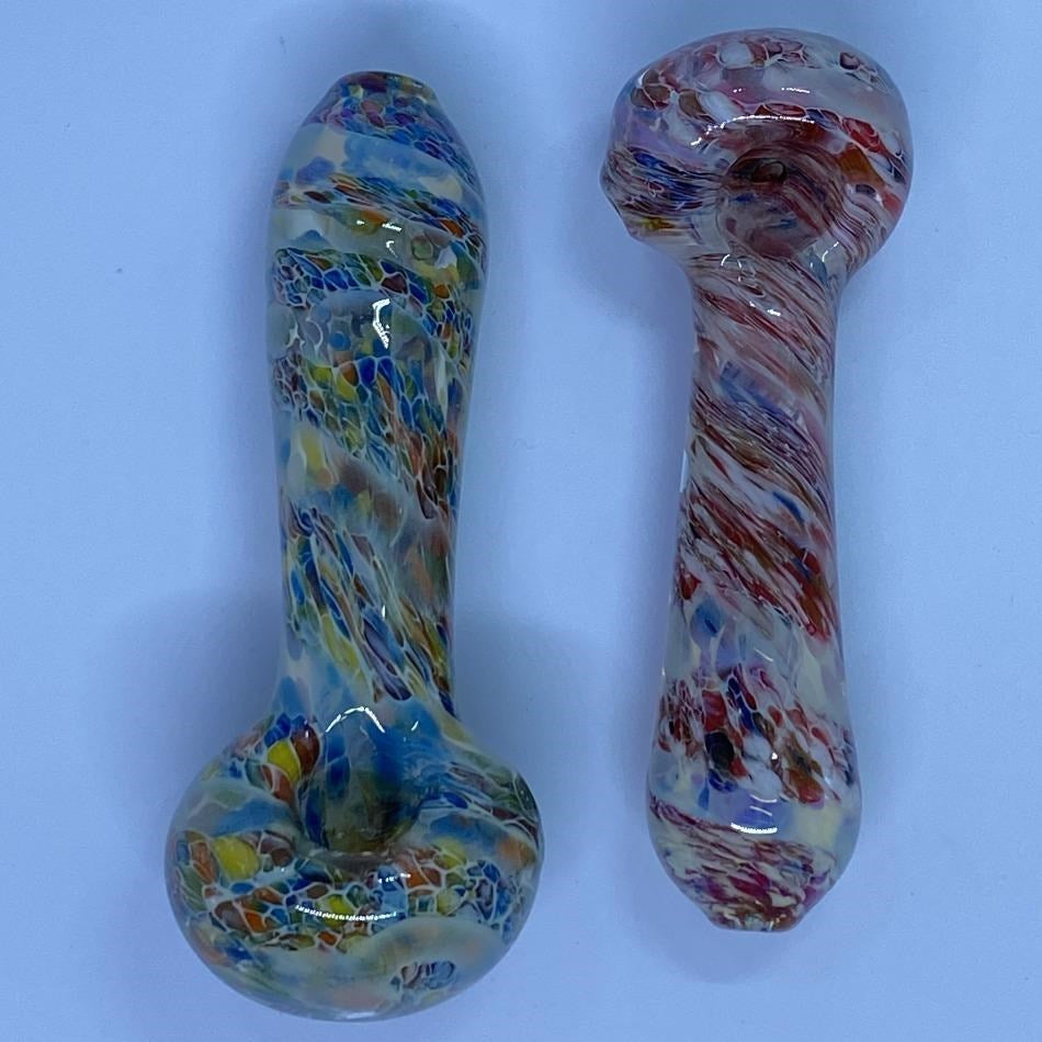 4"Frit Dot Swirls