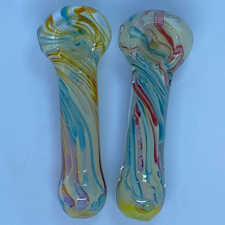 3" Slyme Color Lines Spoon