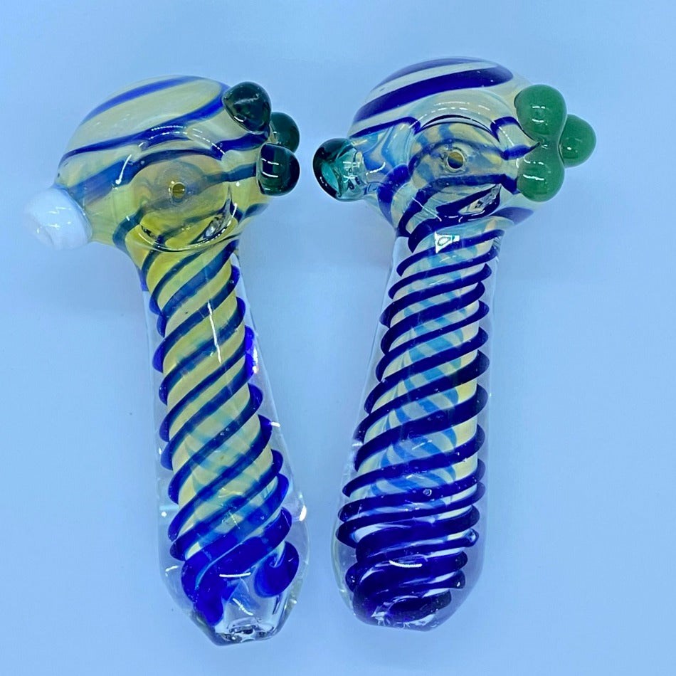 4.5" Fumed Color Lines Marble