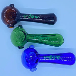 SMOKERZ 4" Color Tube Marble Spoon