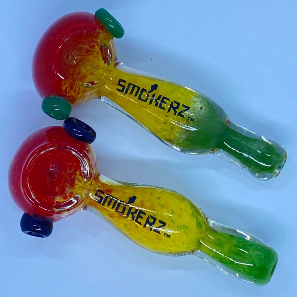 4.5" SMOKERZ Round Belly Rasta Spoon