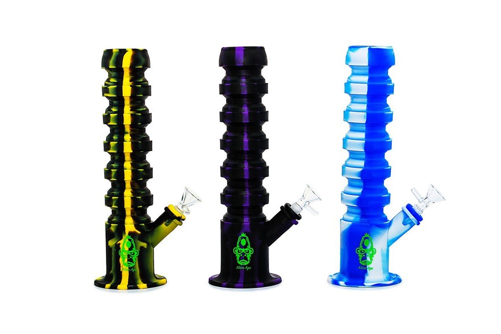 Alien Ape Silicone Waterpipe - Slinkie Large