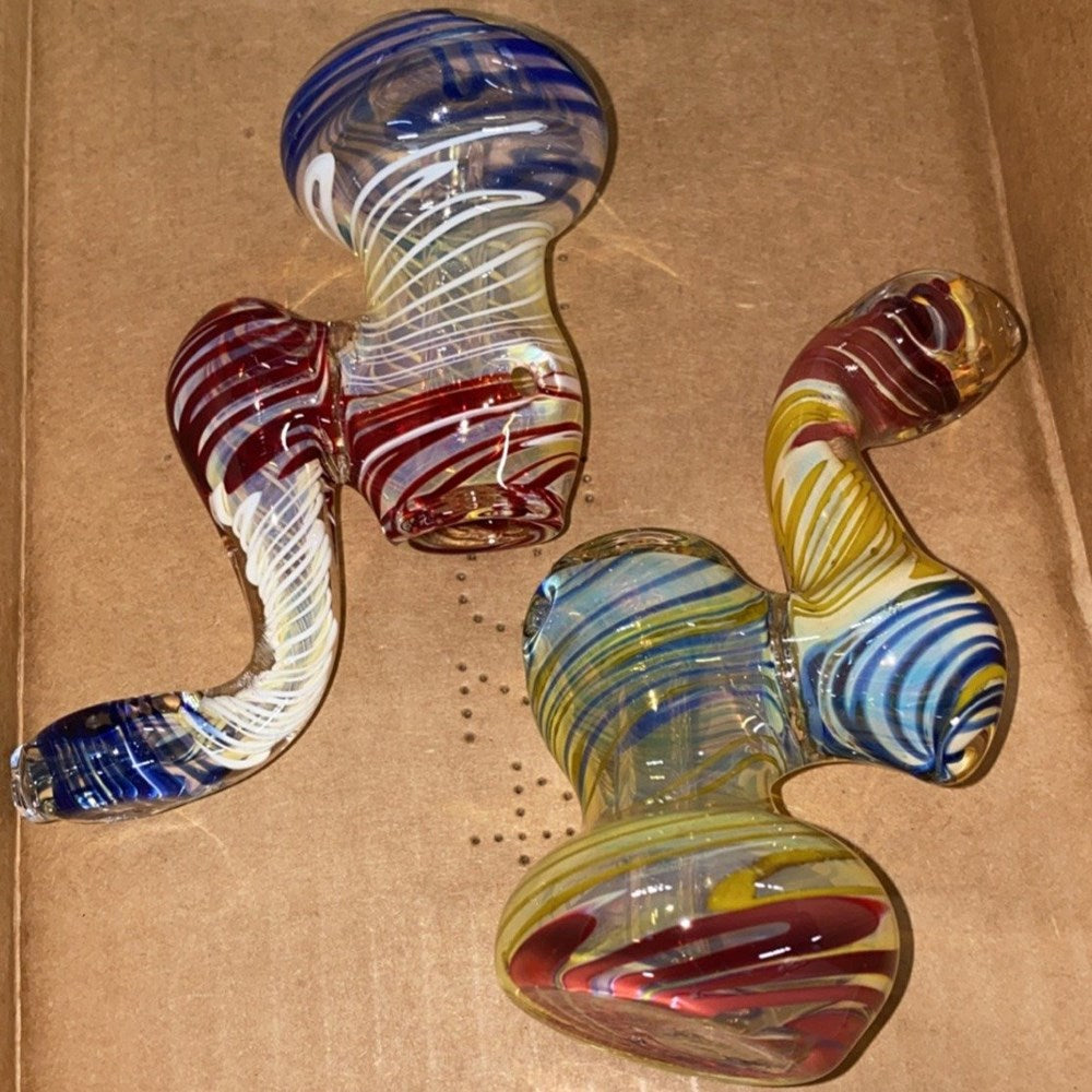 Heavy X-Mini Color Line Bubbler 3"